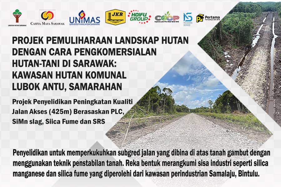 PELAPORAN STATUS SEMASA DAN PENGHARGAAN BAGI PROJEK PENYELIDIKAN JALAN PAYA GAMBUT UNI MAS - JKR (PROJEK JALAN AKSES) SEPANJANG 425M 